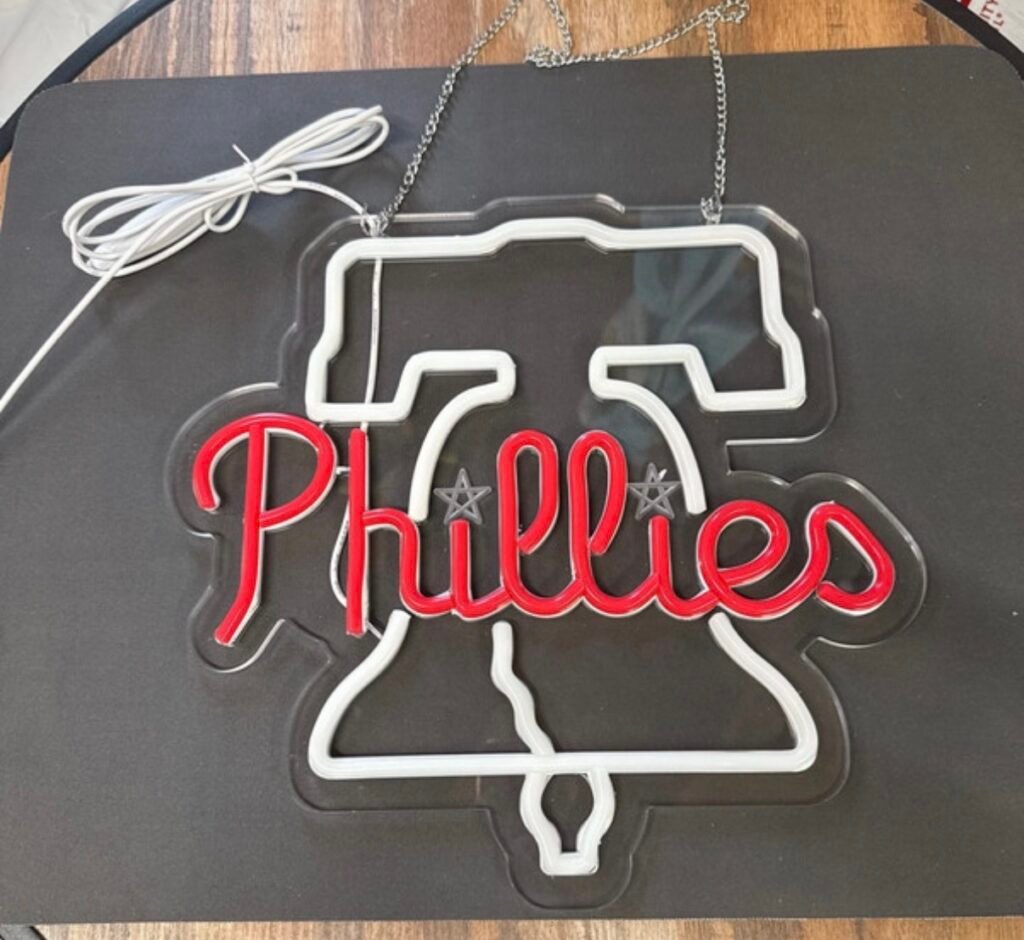 Phillies Light Up Sign