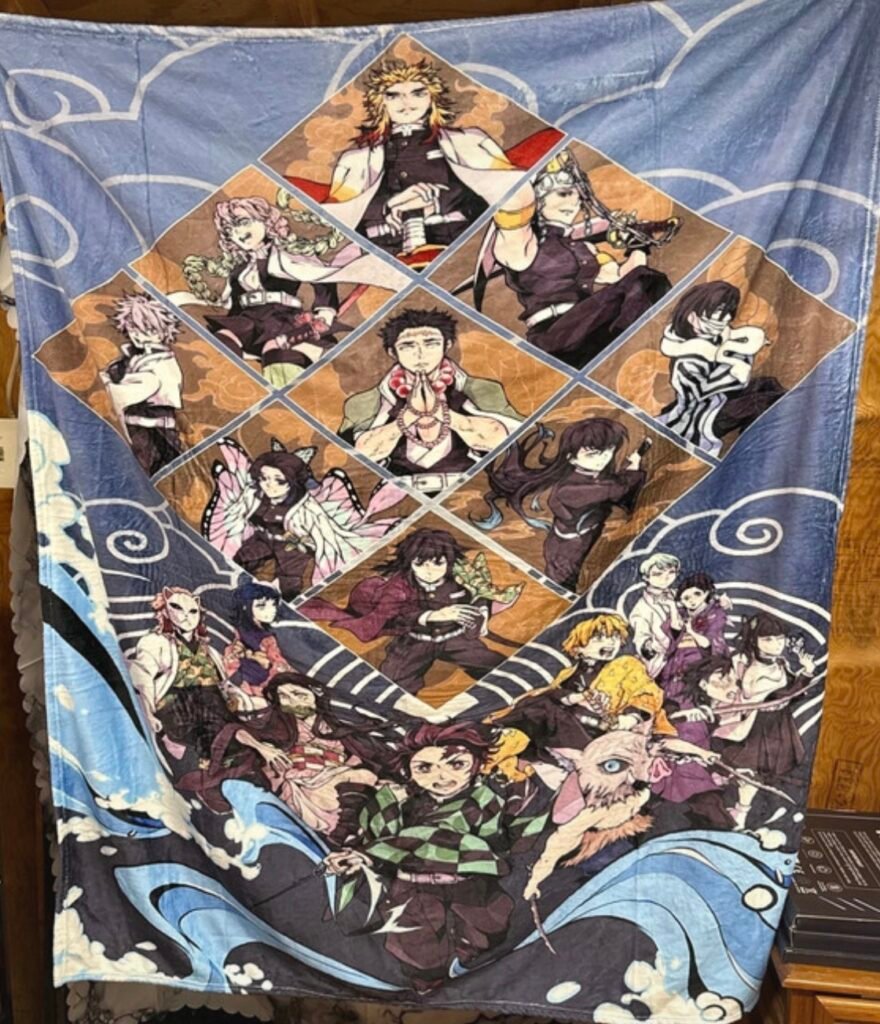 60x50 Demon Slayer Blanket