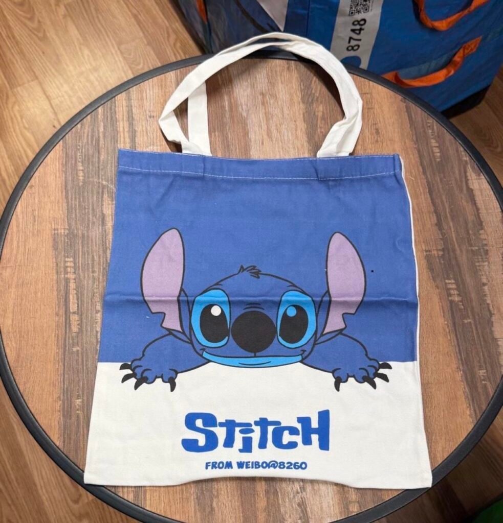 Stitch Canvas Tote Bag