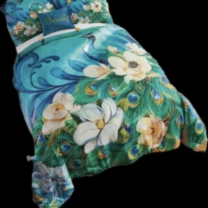 Peacock Serenity Full Comforter Set