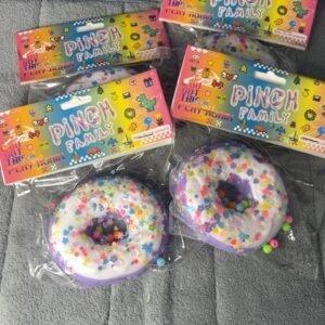 Lot of 4 Squishy Donuts