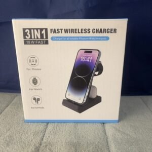 3 in 1 Fast Wireless Charging station