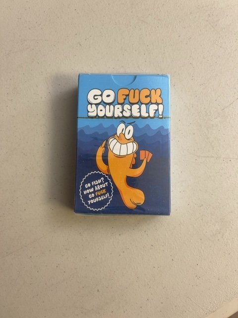 Adult Version Of Go Fish Card Game