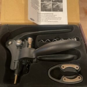Brand new Wine Bottle Opener Kit by Vine Valet. New in box.