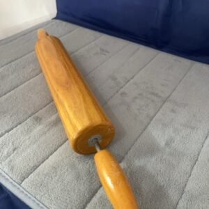 Vintage solid wood rolling pin.