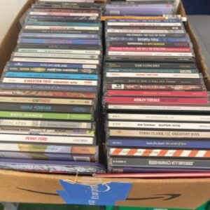 Full box #1 of assorted CD’s