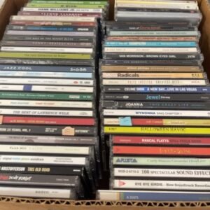 Full box #5 of CD’s