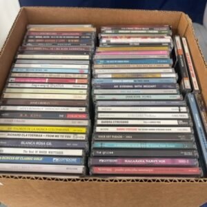 Box #6 full of CD’s