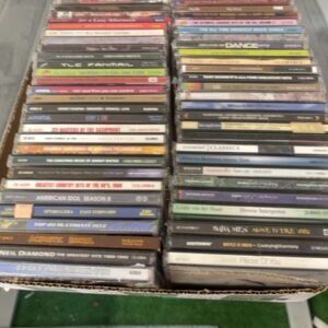 Box #7 full of CD’s