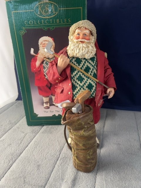 KSA Collectable Santa -Par For the Claus